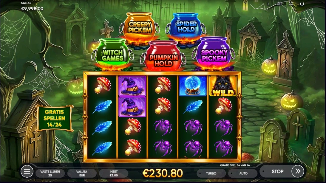 5 Witch Pots, Witch Games