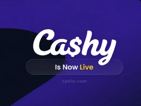 Welcome Cashy, new top-notch casino