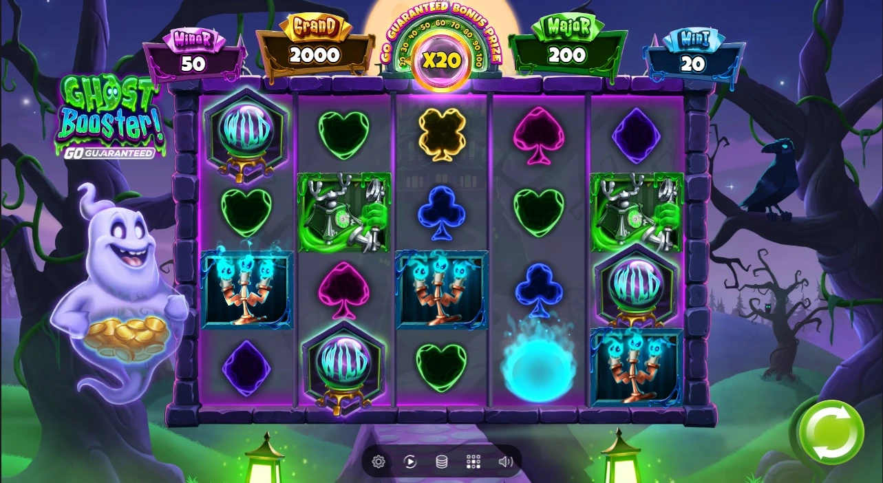 Ghost Booster, Base reels