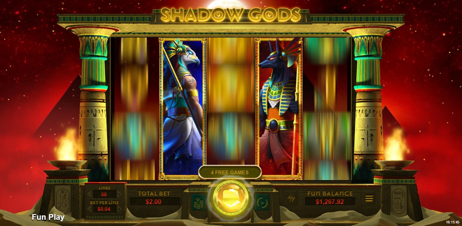 Shadow Gods, Wild Reels Feature